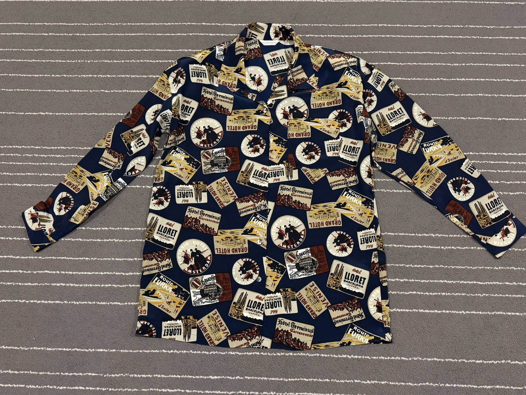 Japanese Brand JEUNE MAISON full print women S 3144 Size S / US 4 / IT 40 - 3 Thumbnail