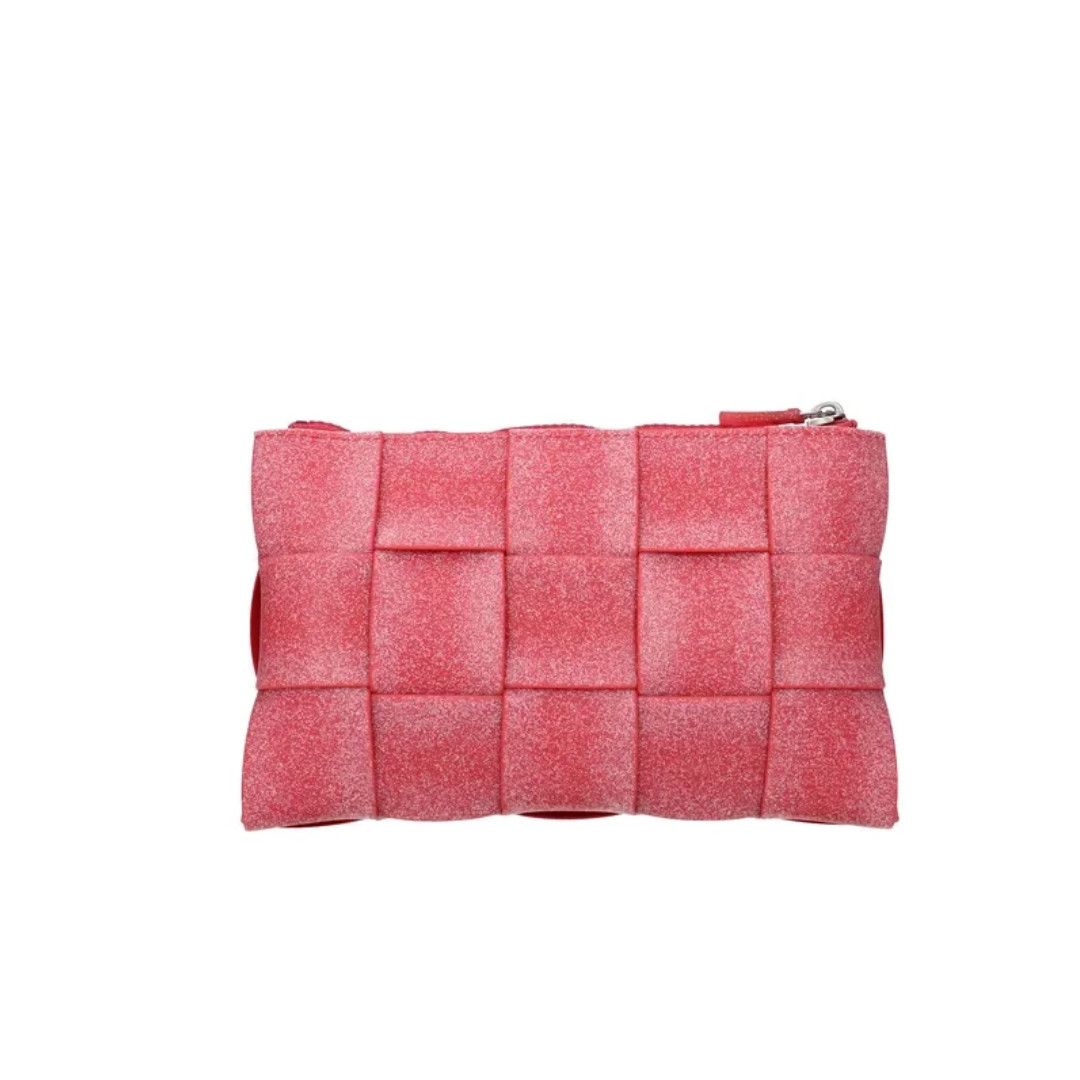 Bottega Veneta o1n1vont1124 Size: OS / Rubber Clutch Bag in Red/White Size ONE SIZE - 2 Thumbnail