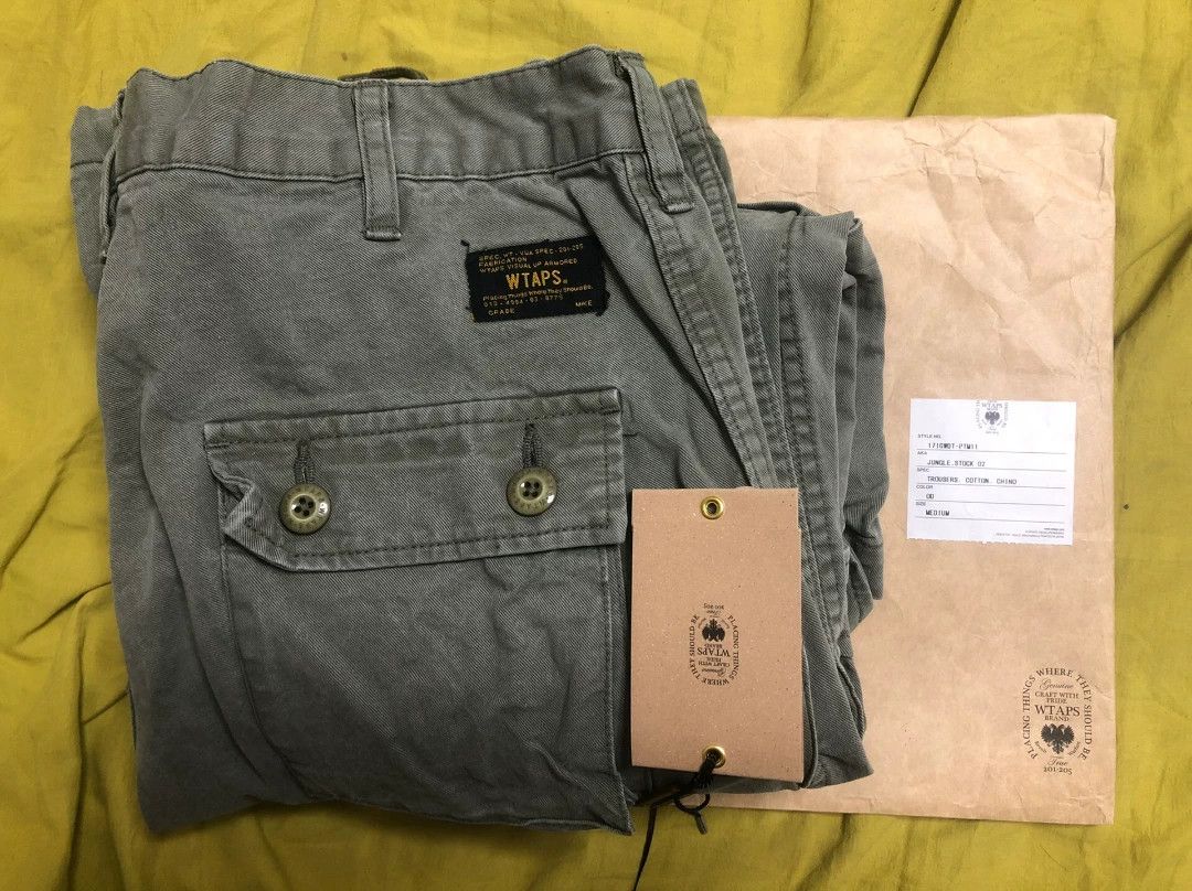 Wtaps WTAPS Jungle.Stock 17SS Olive Drab Pants Size US 28 / EU 44 - 1 Thumbnail
