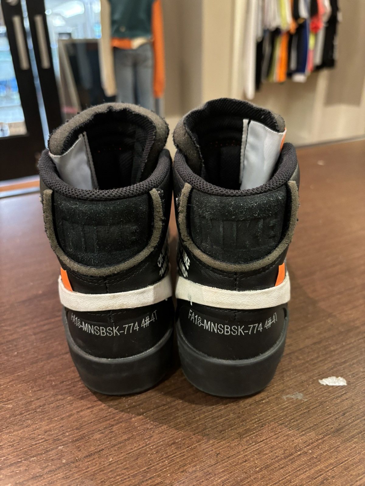 Nike × Off-White Nike Off-White Blazer ‘Black’ Size US 5 / EU 37 - 6 Thumbnail