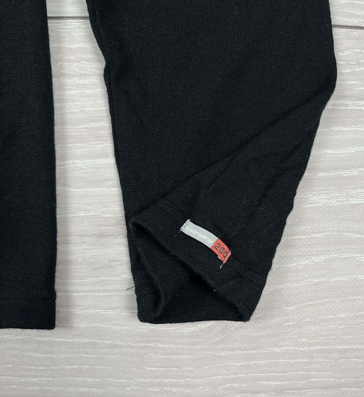 Icebreaker Icebreaker Bodyfit 260 Merino Wool Black Crew Neck Sweater Size US L / EU 52-54 / 3 - 8 Thumbnail