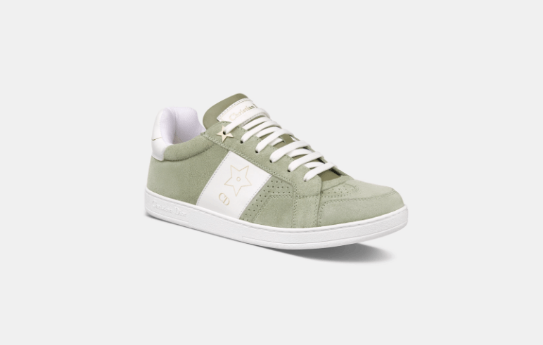 Dior o1w1db10525 KCK399 Dior Star Sneakers in Green/White Size US 6 / IT 36 - 2 Thumbnail