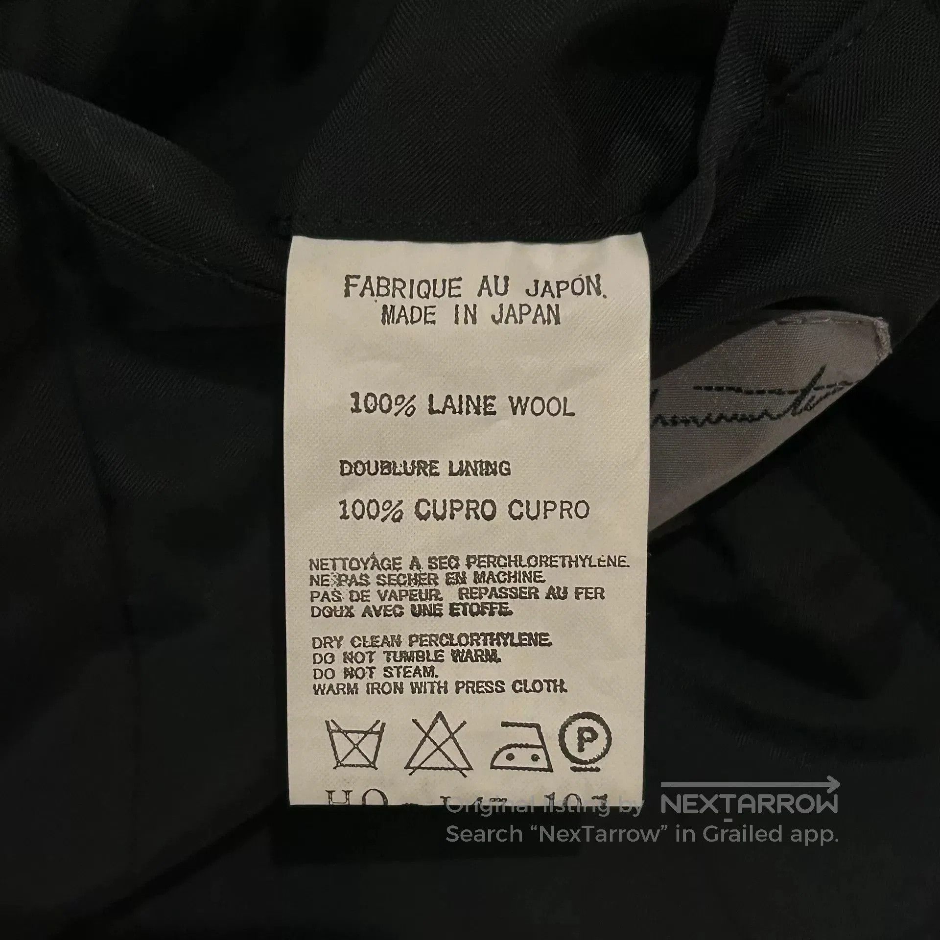 Yohji Yamamoto yohji yamamoto black wool jacket. Size US L / EU 52-54 / 3 - 8 Thumbnail