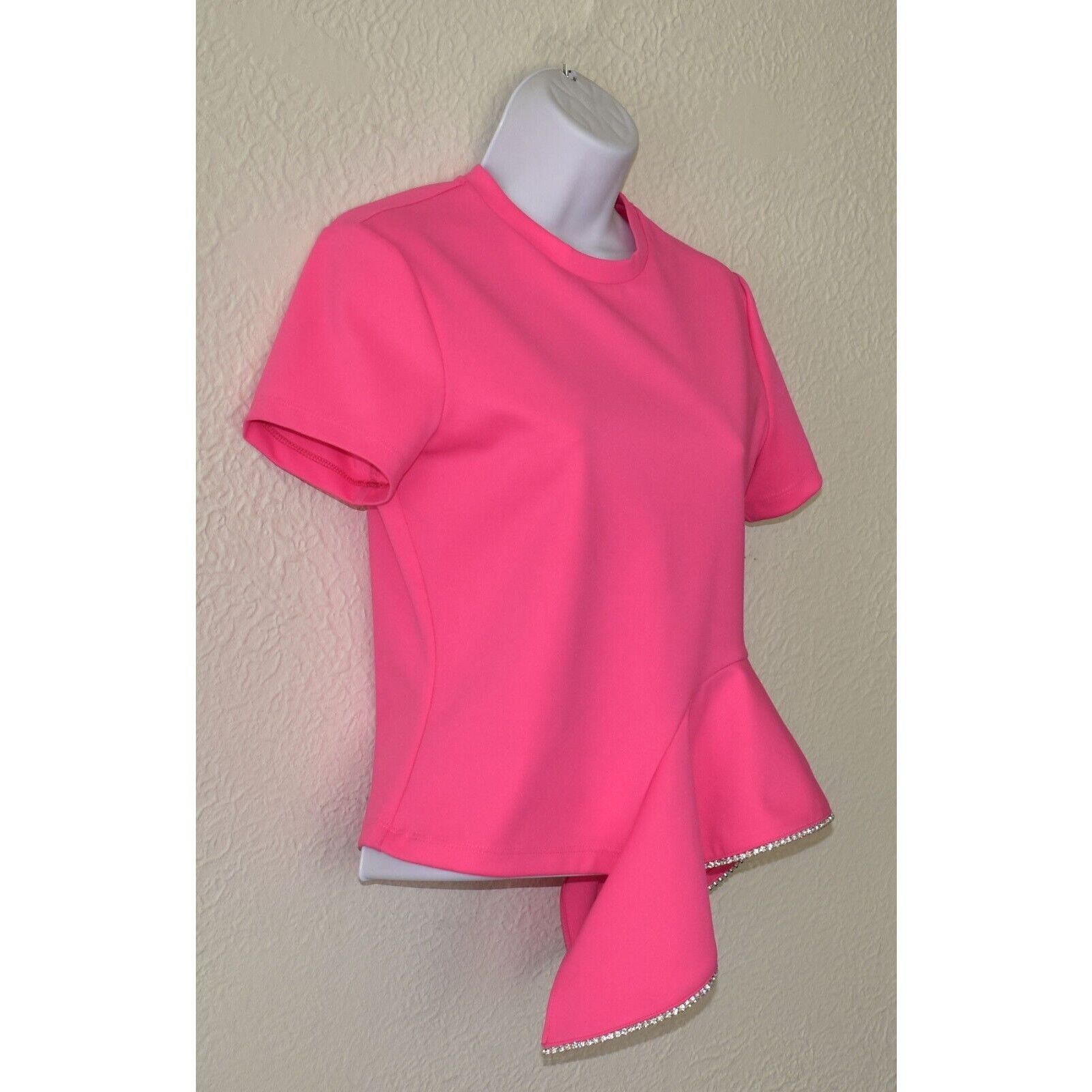 Area C0 NEW AREA BY BARNEY'S NEW YORK Crystal Bottom Trim Top S Size S / US 4 / IT 40 - 5 Thumbnail