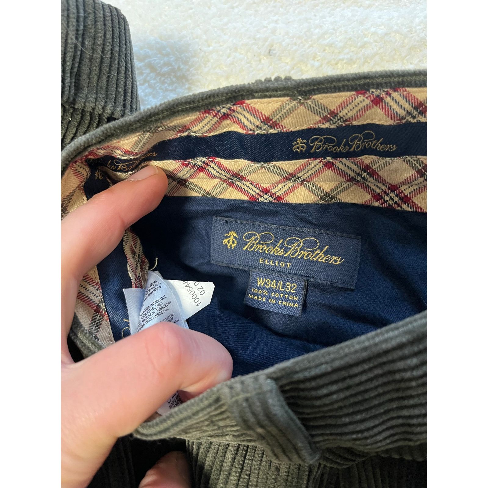 Brooks Brothers Wrangler Riggs Workwear Carpenter Jeans 36x32 Blue Size US 36 / EU 52 - 5 Thumbnail