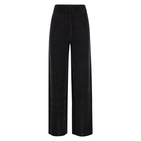 Fabiana Filippi FABIANA FILIPPI Women Straight Pants PAD265F425 BLACK Size 28" / US 6 / IT 42 - 1 Thumbnail