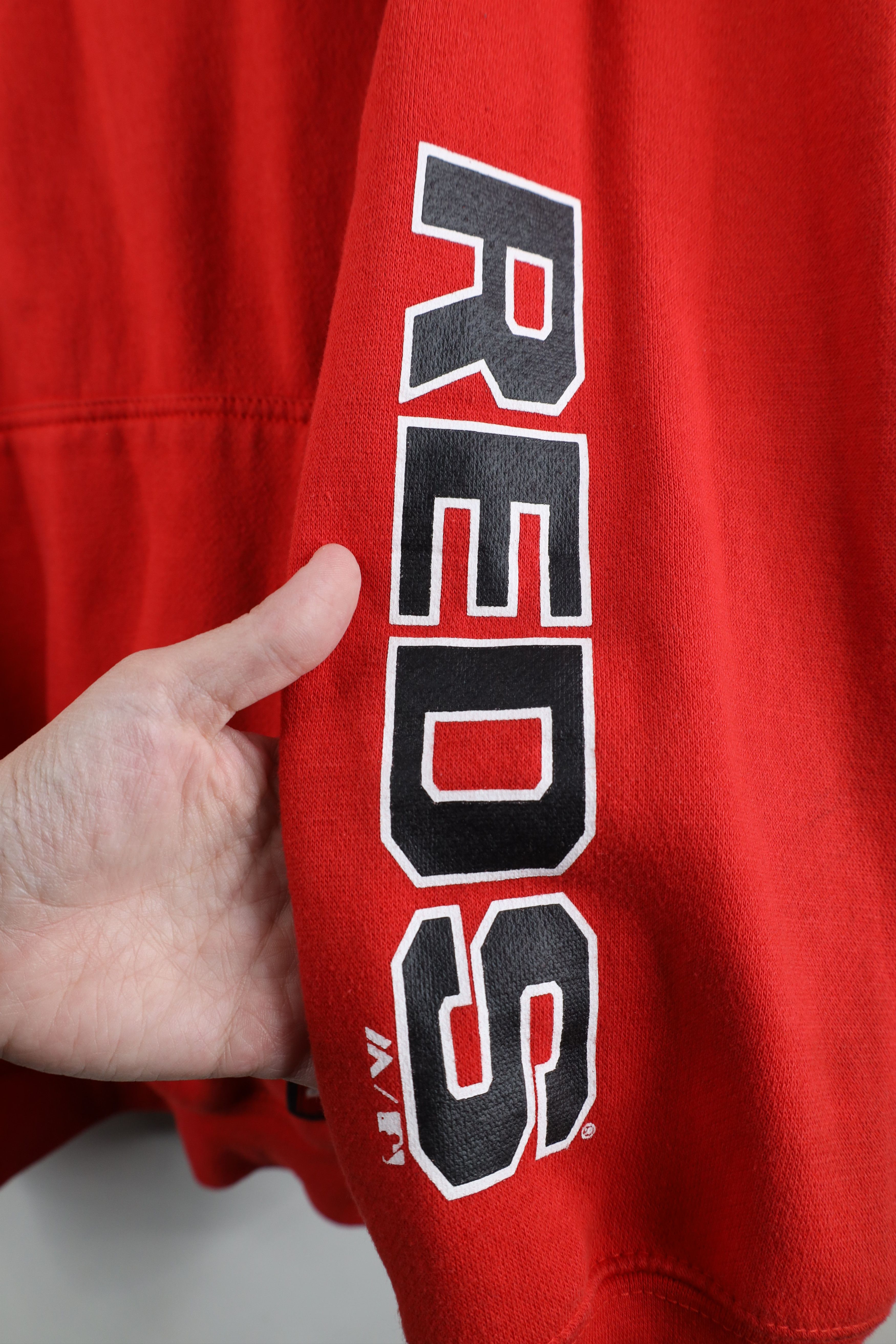Majestic Vintage Majestic Cincinnati Reds Baseball Hoodie Sweatshirt Size US XXL / EU 58 / 5 - 9 Thumbnail