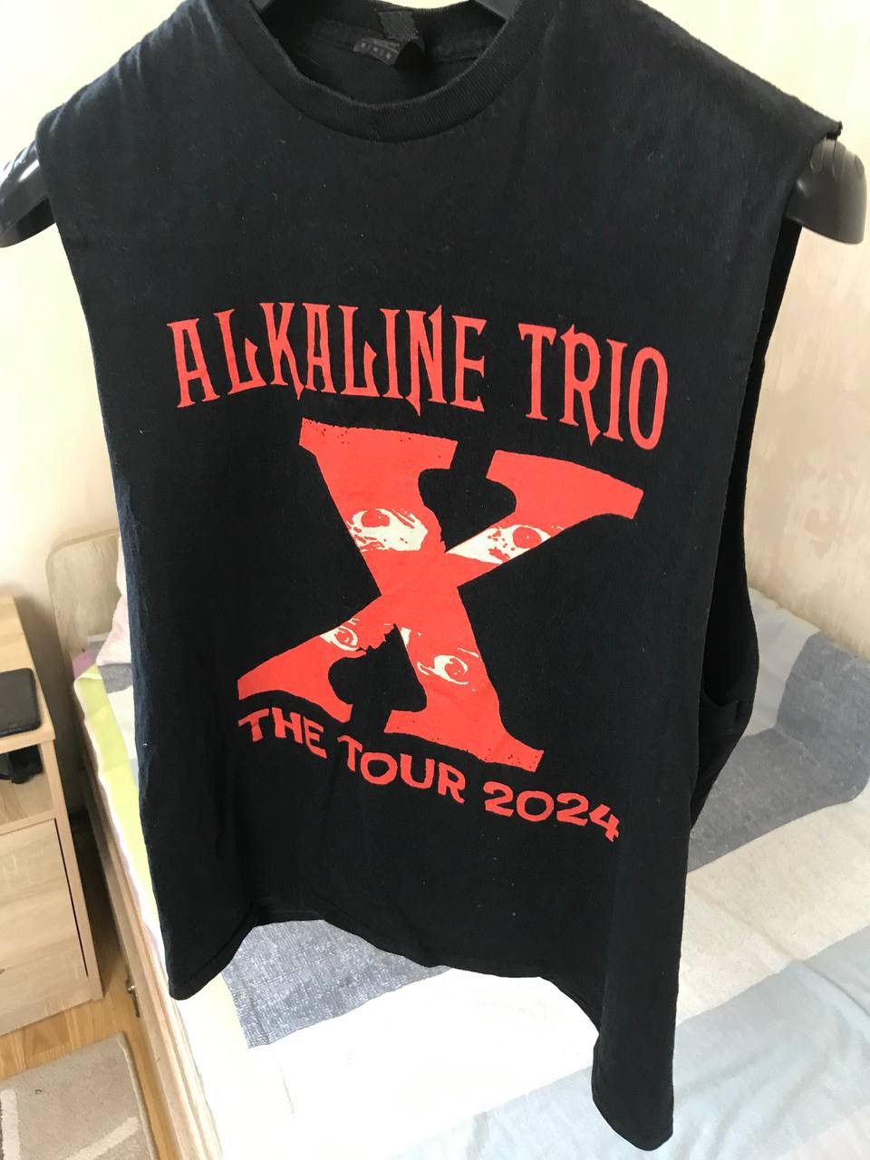 Band Tees 🔥 Alkaline Trio 2024 Blood Hair and Eyeballs Tour T Shirt Size US M / EU 48-50 / 2 - 4 Thumbnail