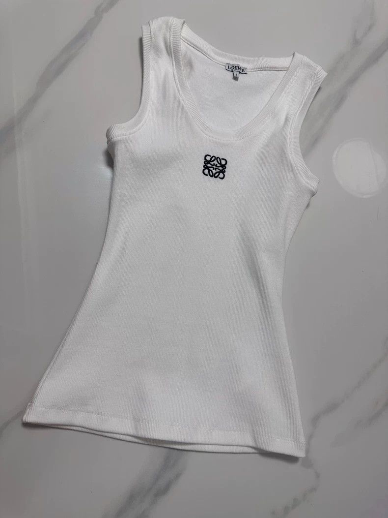 Loewe LOEWE Classic logo embroidered women's vest Size M / US 6-8 / IT 42-44 - 1 Thumbnail