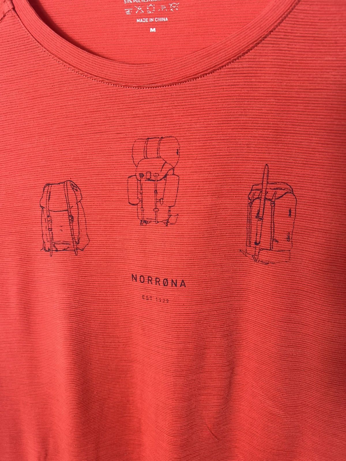 Norrona Vintage streetwear outdoor Norrona Tracking Hiking T-shirt Size US M / EU 48-50 / 2 - 3 Thumbnail
