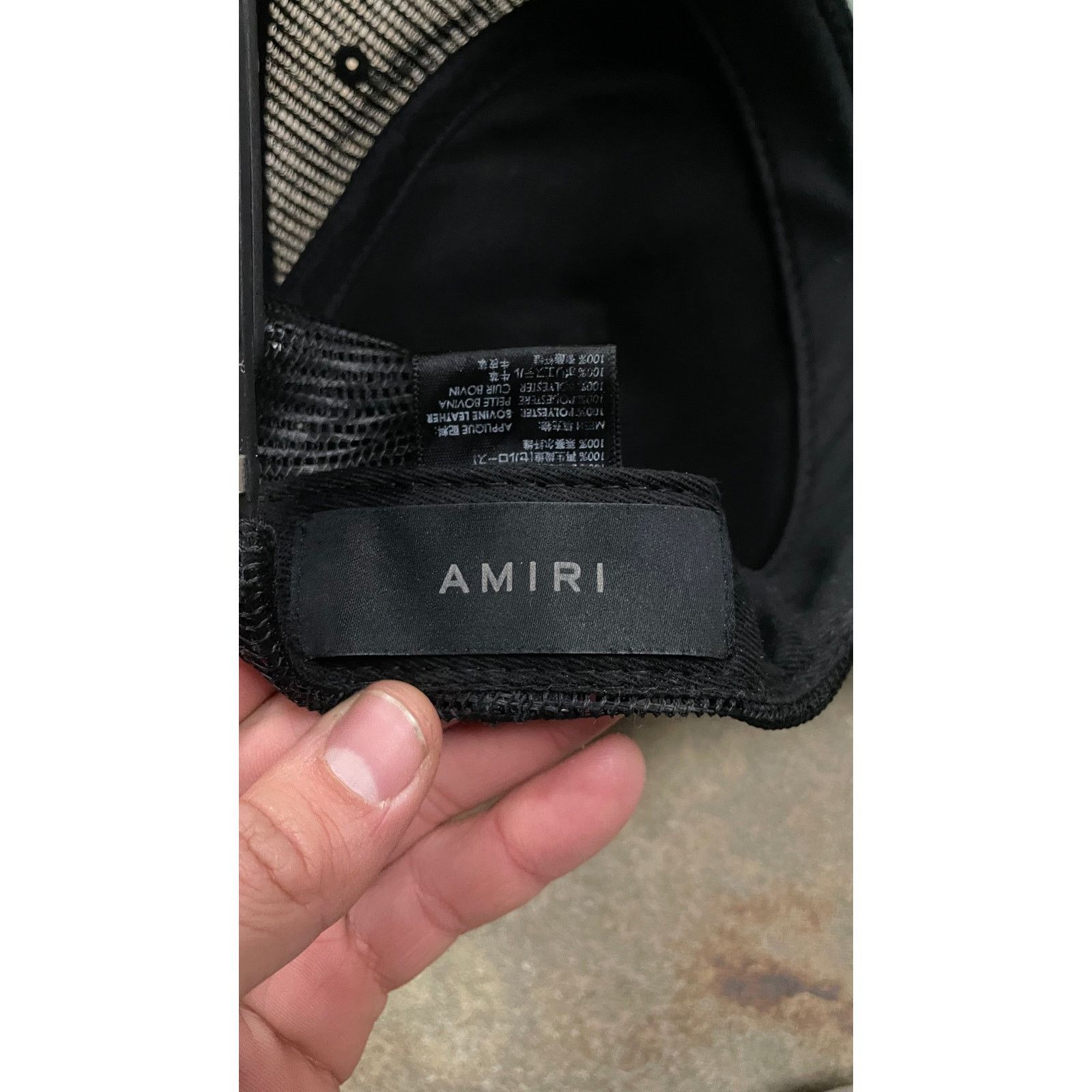 Amiri Amiri Star Cap Black Teal Used OS Size ONE SIZE - 4 Thumbnail