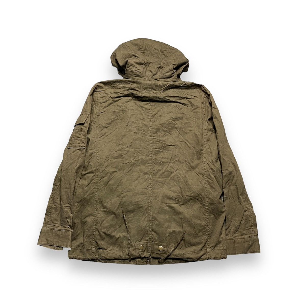 Gap × Japanese Brand × Vintage Gap Olive Poncho jacket Size US M / EU 48-50 / 2 - 2 Thumbnail