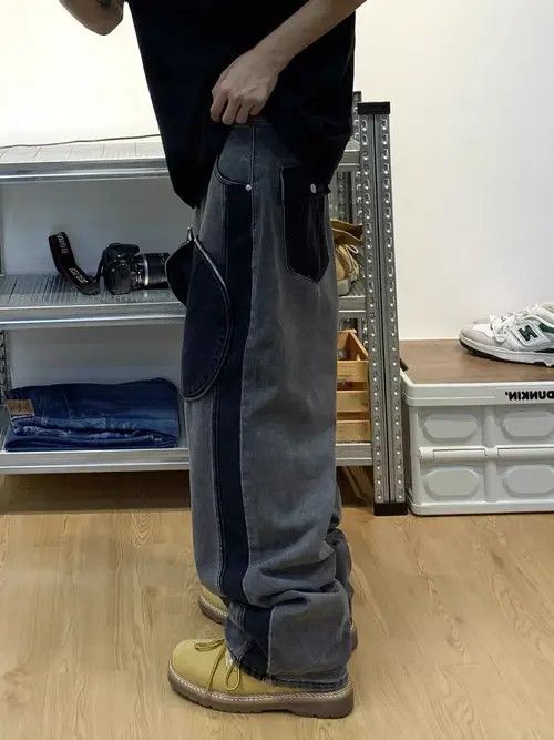 Vintage Retro punk denim pants Size US 32 / EU 48 - 4 Thumbnail