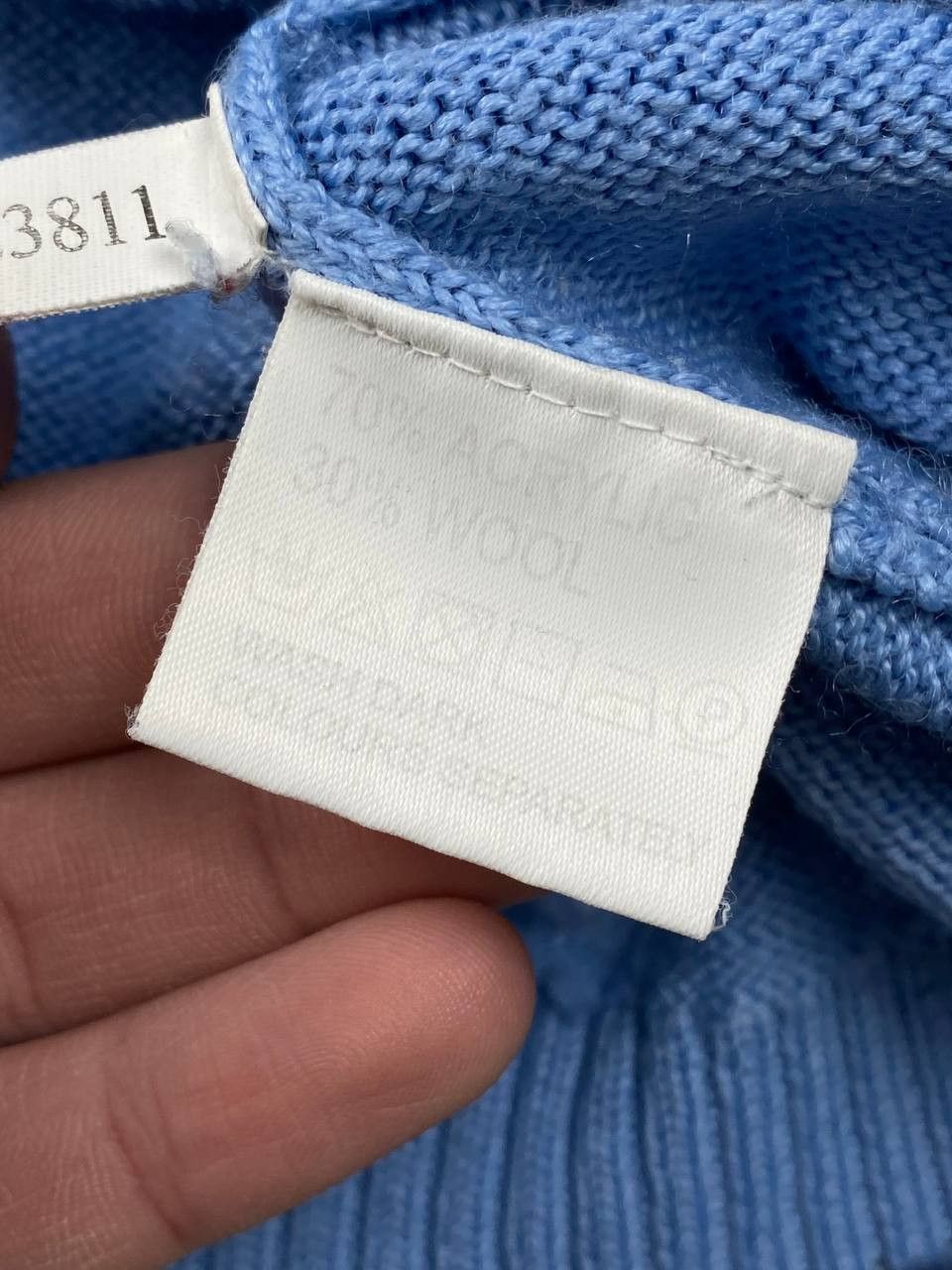 Yves Saint Laurent Vintage Yves Saint Laurent Wool Sweater Big Logo Size US XXL / EU 58 / 5 - 4 Thumbnail