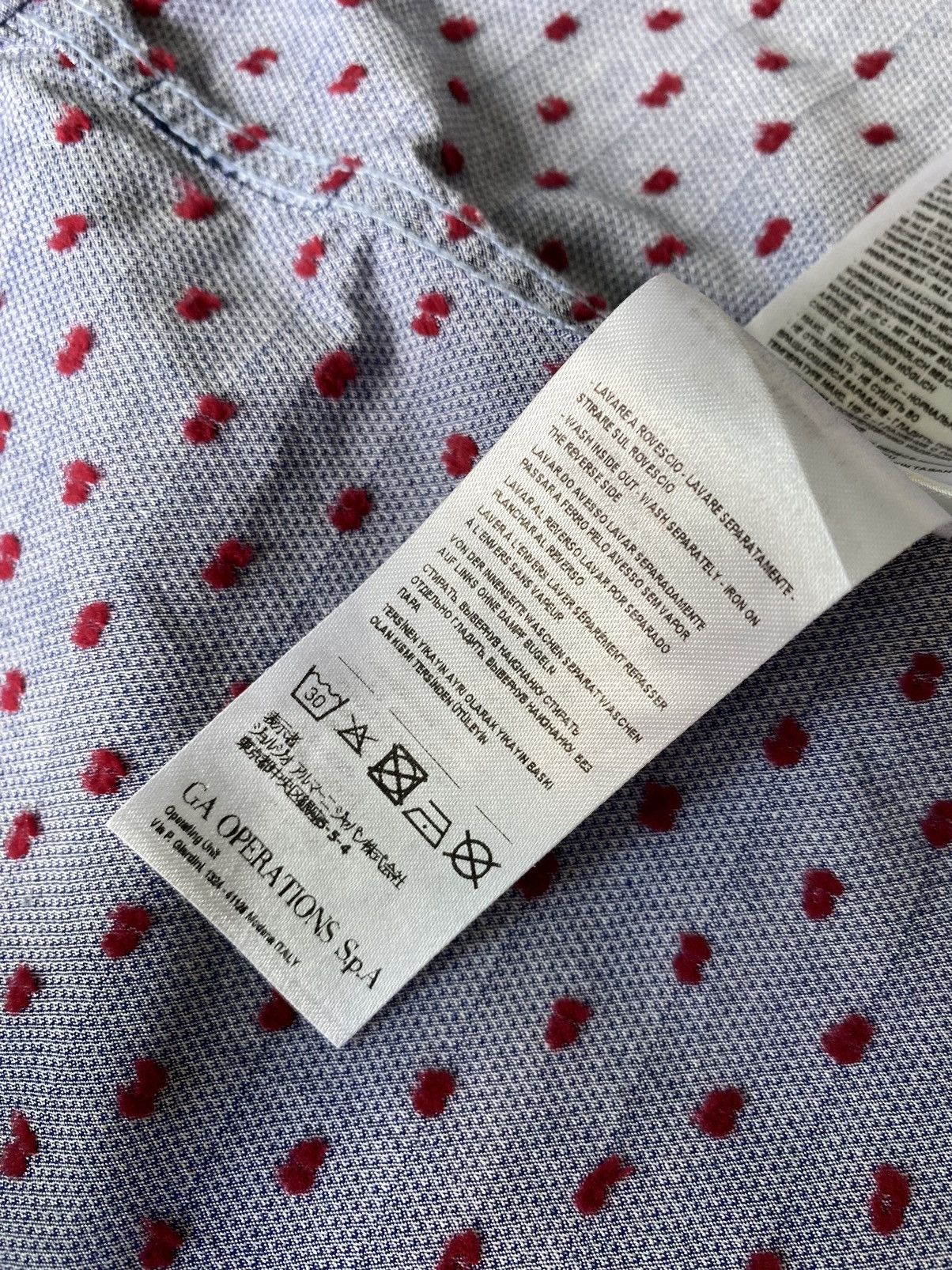 Armani Armani Exchange polka dot ls shirt Size US S / EU 44-46 / 1 - 11 Thumbnail