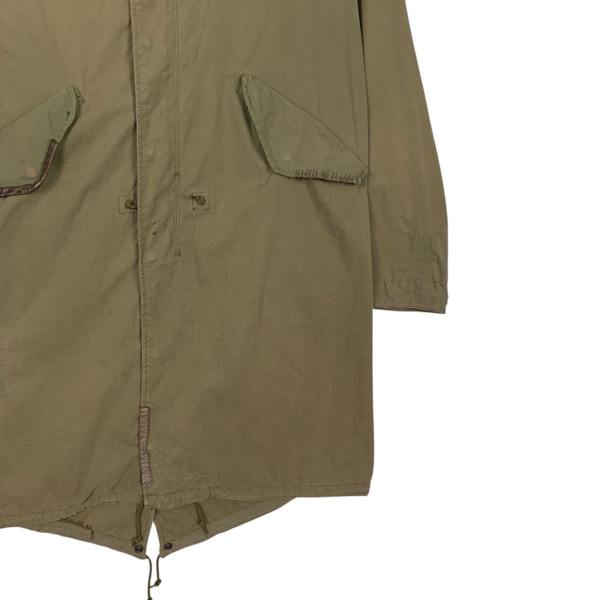 Alpha Industries Vintage Distressed Alpha Industries Military Parka Size US M / EU 48-50 / 2 - 4 Thumbnail