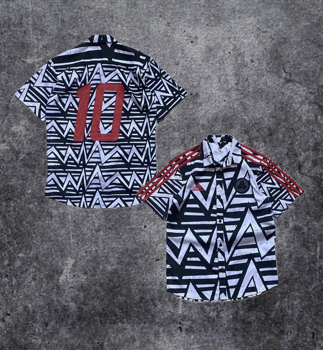 Adidas ⚽️ Drill Blockore Adidas soccer jersey shirt Tango Size US S / EU 44-46 / 1 - 1 Thumbnail