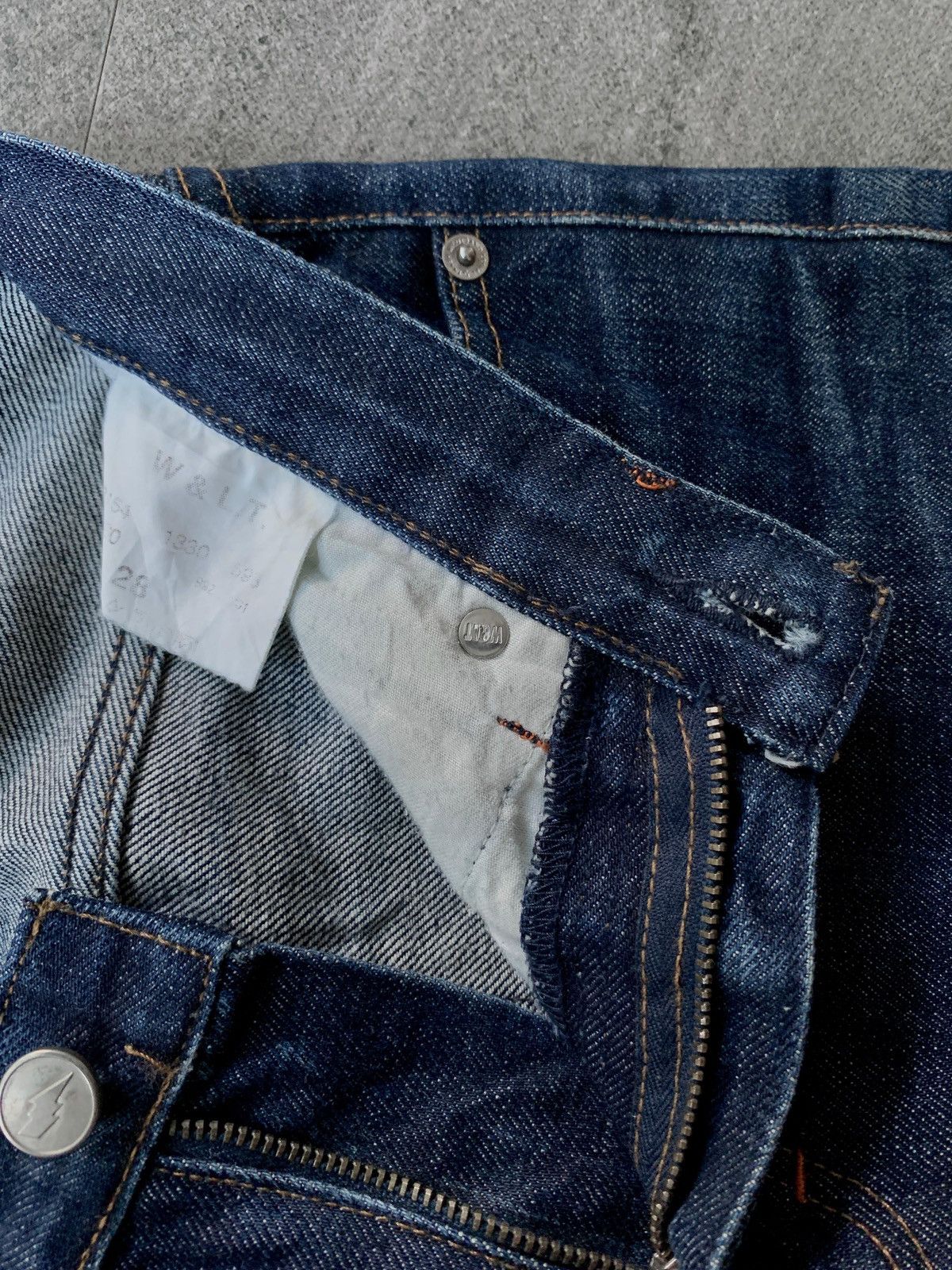 Walter Van Beirendonck FREE TAX! Washed Denim Jeans Size US 28 / EU 44 - 10 Thumbnail