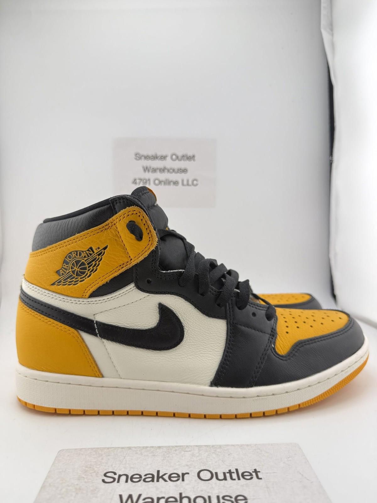 Nike Nike Air Jordan 1 Taxi US 10.5 New with Box D2466 Size US 10.5 / EU 43-44 - 3 Thumbnail