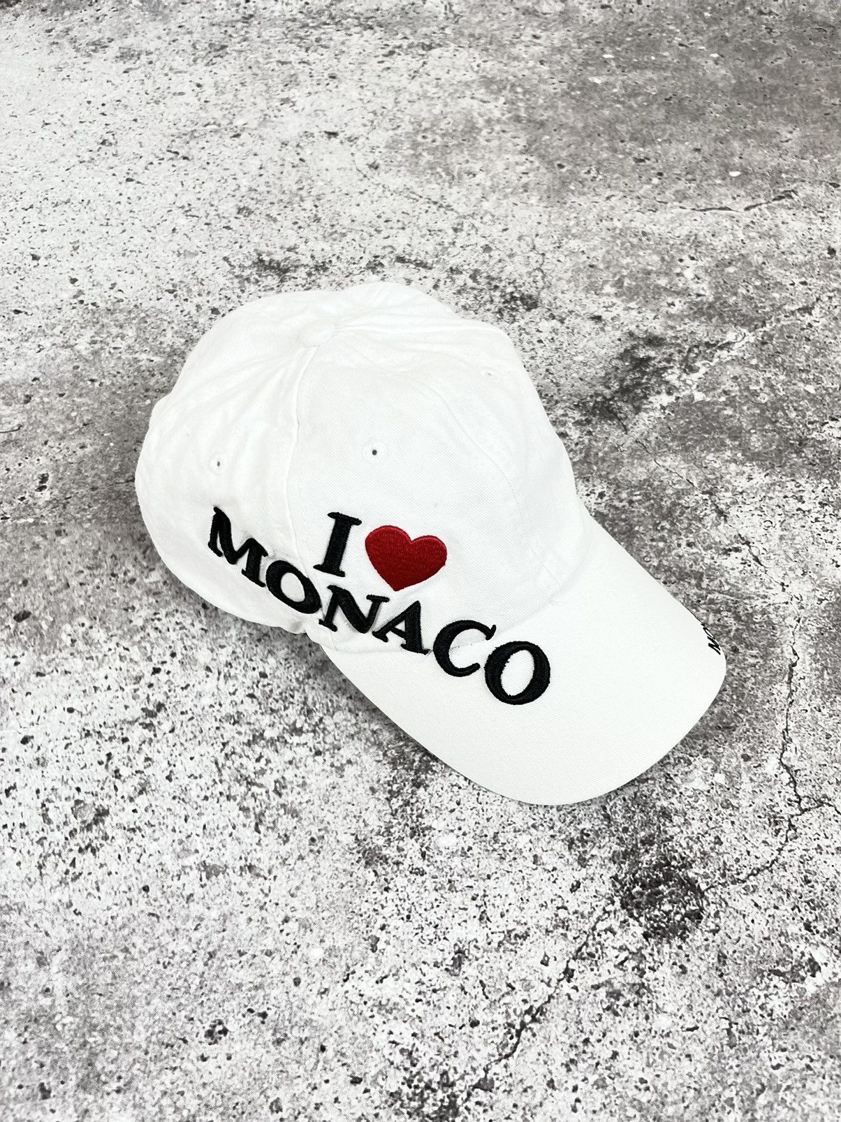 Vintage I Love Monaco❤️ Vintage Y2K White Cap Size ONE SIZE - 1 Thumbnail