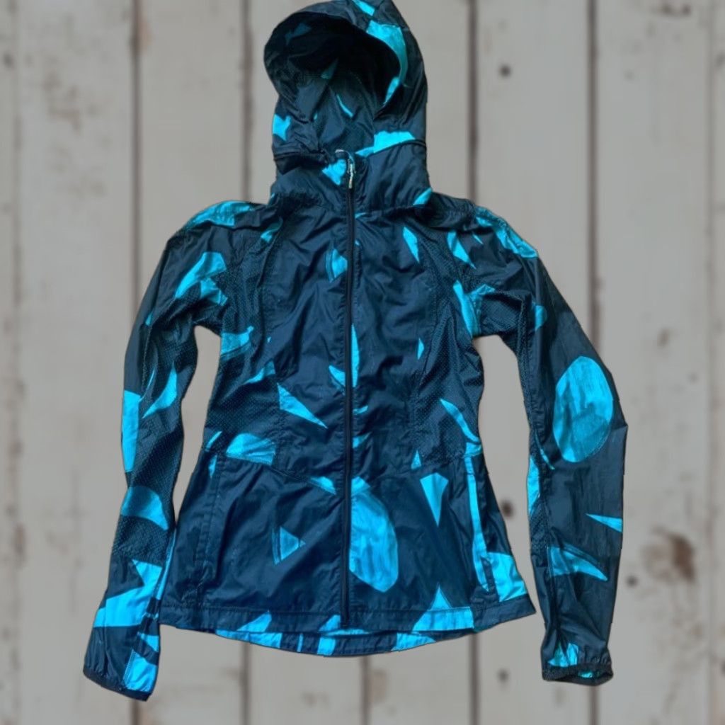 Lululemon Lululemon Backpack It Jacket Blue 2 Women Basic Jacket Polyester Peacock Blue Size XS / US 0-2 / IT 36-38 - 1 Thumbnail