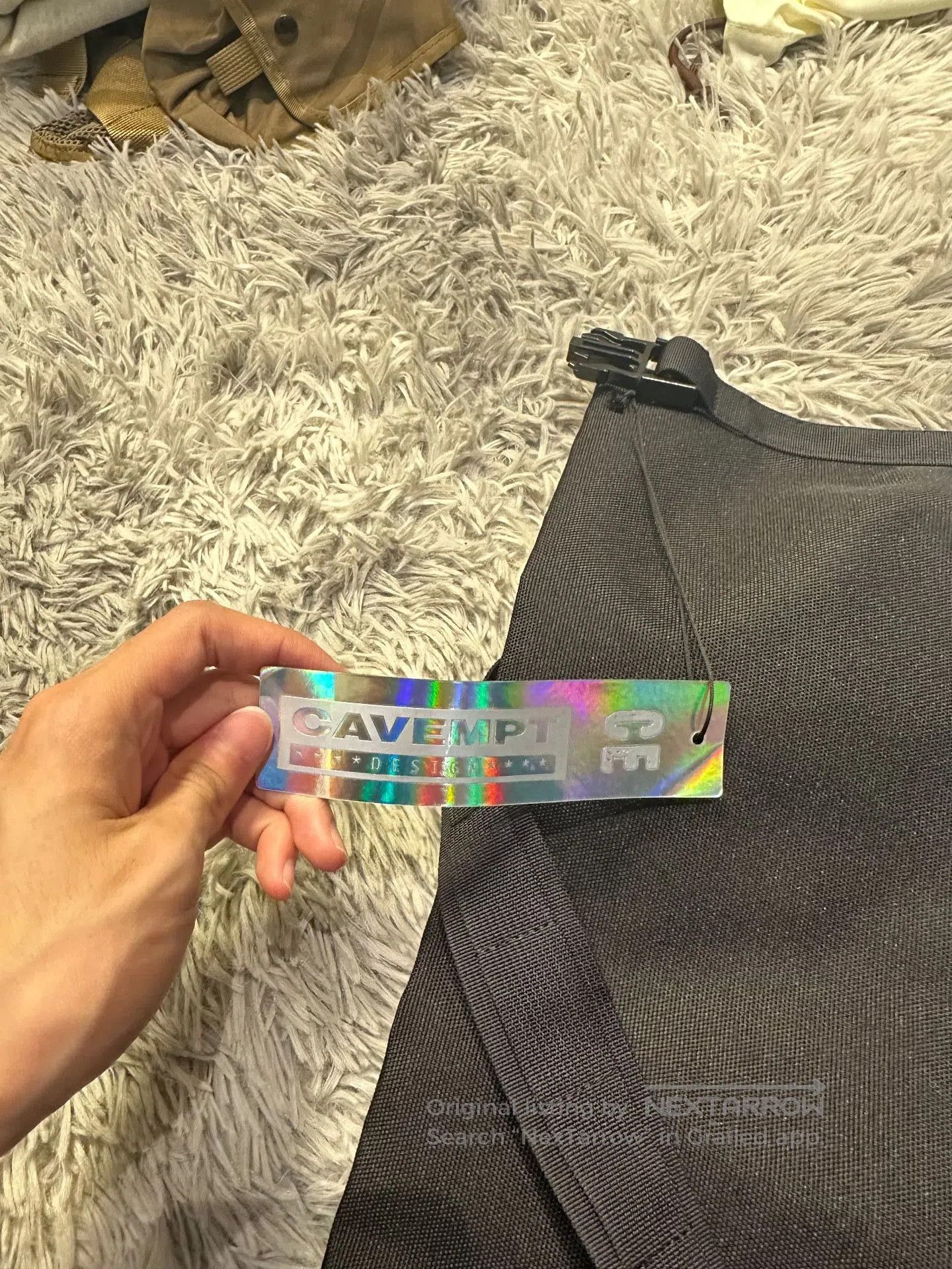 Cav Empt C.E/CAVEMPT Black Backpack Crossbody. Size ONE SIZE - 3 Thumbnail