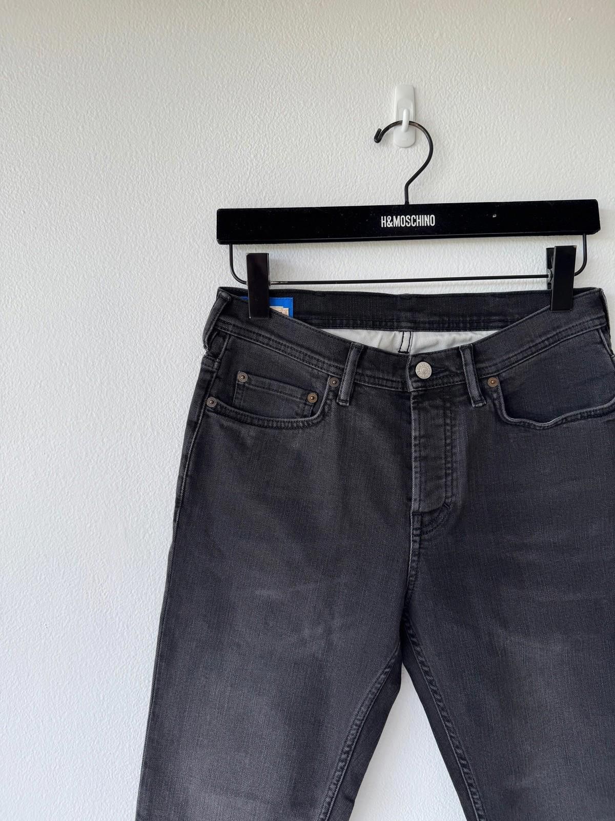 Acne Studios new Acne Studios bla konst mens denim jeans river black 29 Size US 29 - 4 Thumbnail