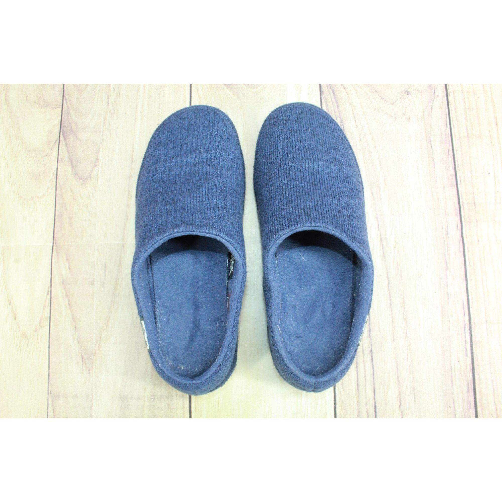 L.L. Bean LL Bean Women’s Knit Fleece Slippers Blue Size 6 M Size US 6 / IT 36 - 7 Thumbnail