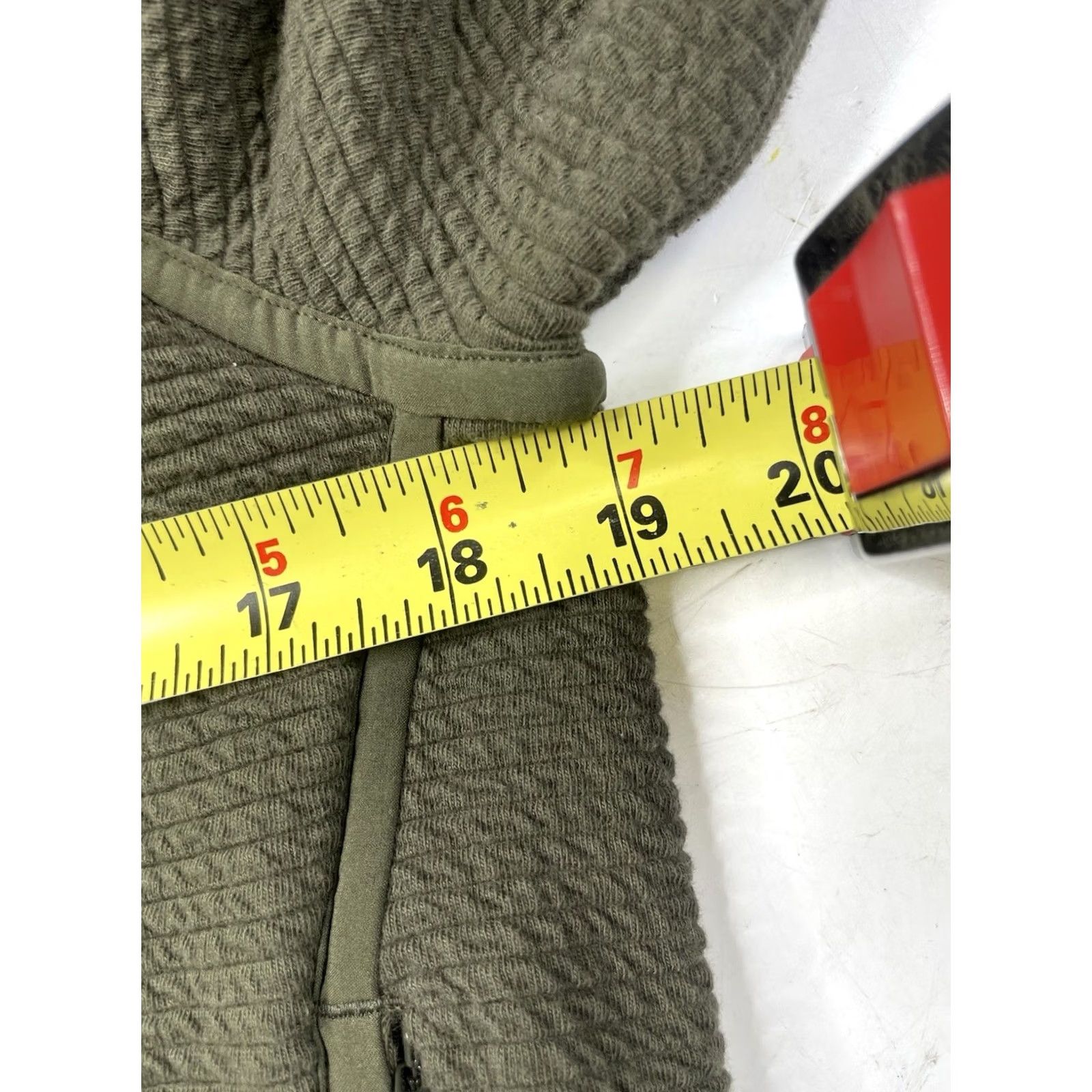 Lululemon Lululemon Jacket Womens 8 Full Zip Dark Olive Green Track Jacket Athletic Running Walking Ribbed Regular Size 8 Womens Size M / US 6-8 / IT 42-44 - 6 Thumbnail