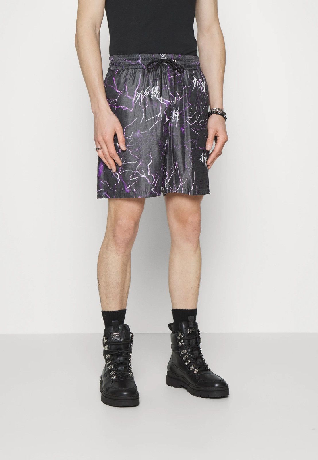 Han Kjobenhavn !DS! FW22 Han Kjobenhavn Purple Thunder Track Shorts Size US 34 / EU 50 - 6 Thumbnail