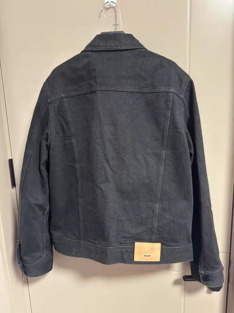 Louis Vuitton Louis Vuitton Black washed denim jacket Size US M / EU 48-50 / 2 - 2 Thumbnail