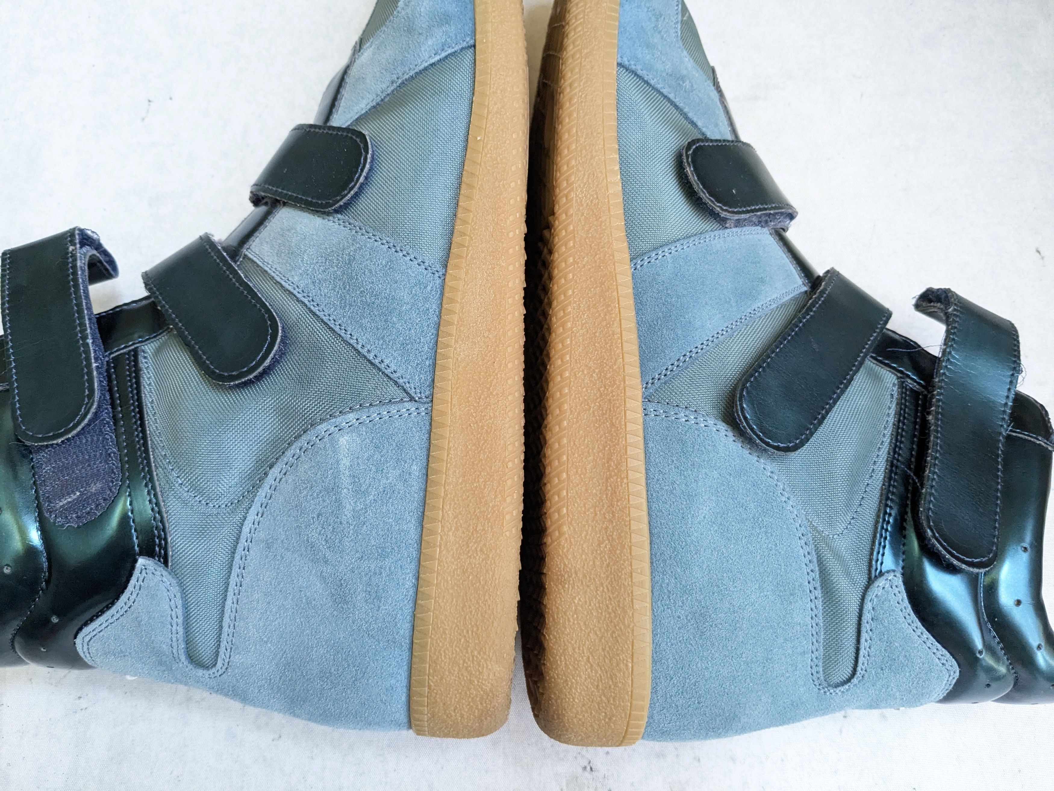 Maison Margiela Maison Margiela Triple Strap Sneakers Blue 12 45 GAT Replica Size US 12 / EU 45 - 11 Thumbnail