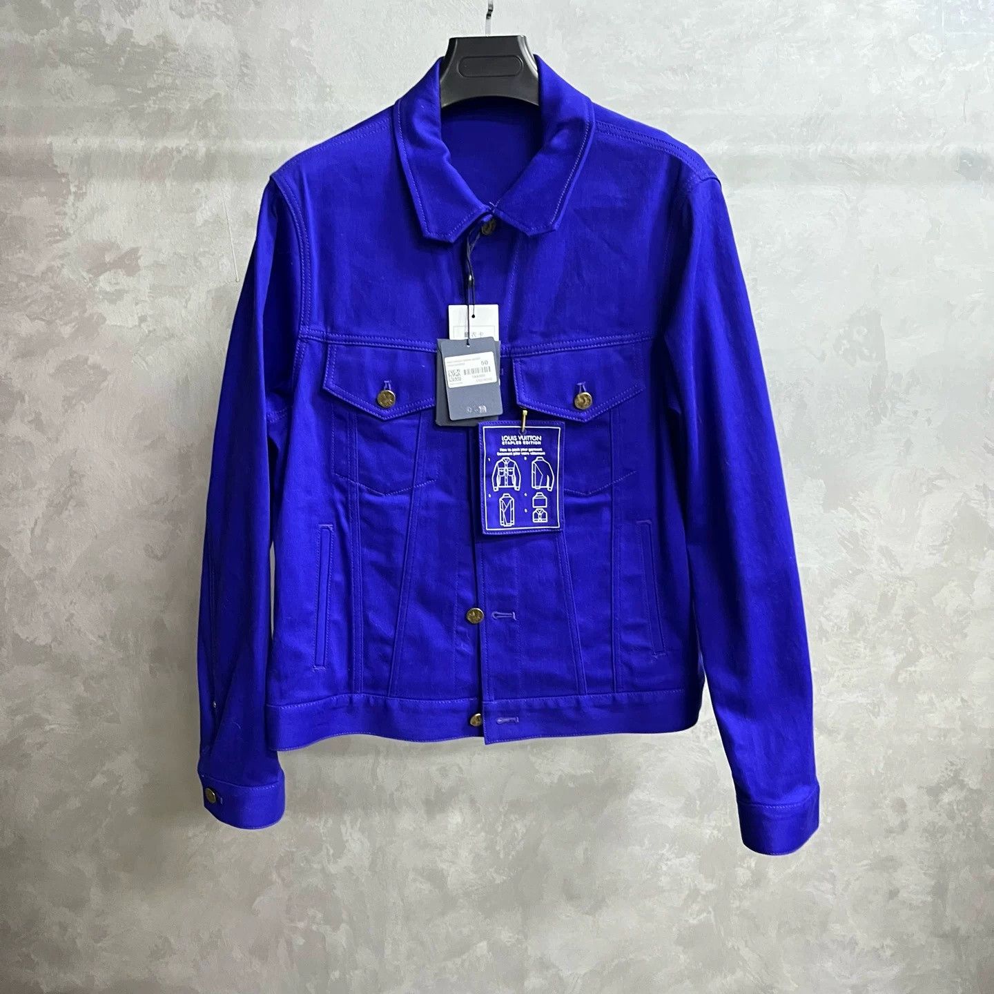 Louis Vuitton Louis Vuitton Blue Casual Denim Jacket Size US M / EU 48-50 / 2 - 1 Thumbnail
