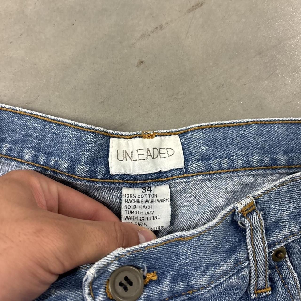 Other Vintage 90s Baggy Denim Jorts Size US 33 - 4 Thumbnail