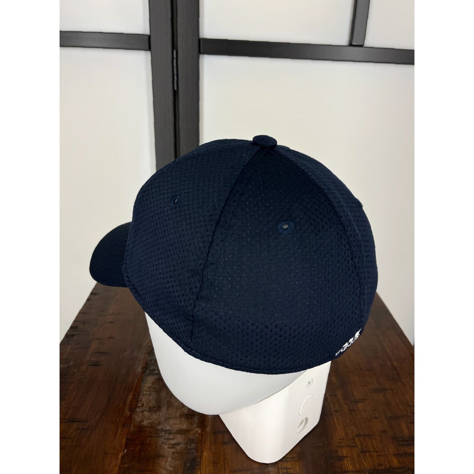 Adidas adidas Hat Cap Fitted Adult One Size Blue Cotton Polyester Blend Climalite Golf Hats Mens Adjustable Breathable Lightweight Casual Sports 90s Size ONE SIZE - 5 Thumbnail