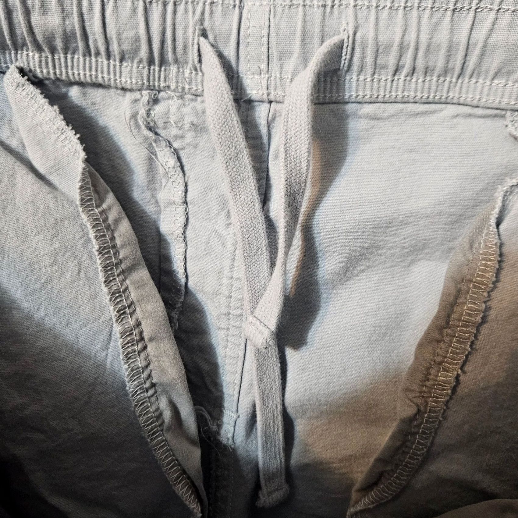 Vintage Freefly Mens Large Chino Shorts Blue Cotton & Bamboo Blend Pockets Outdoor Size US 33 - 5 Thumbnail