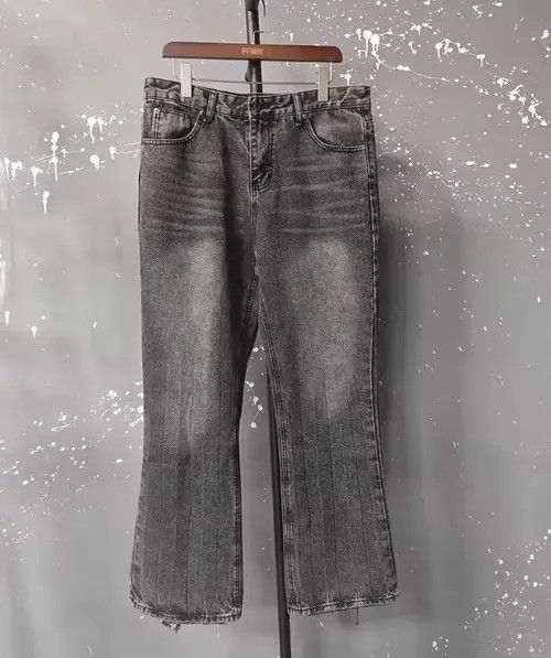 Jean Kuramochi x Itou Washed Denim Jeans Size US 33 - 4 Thumbnail