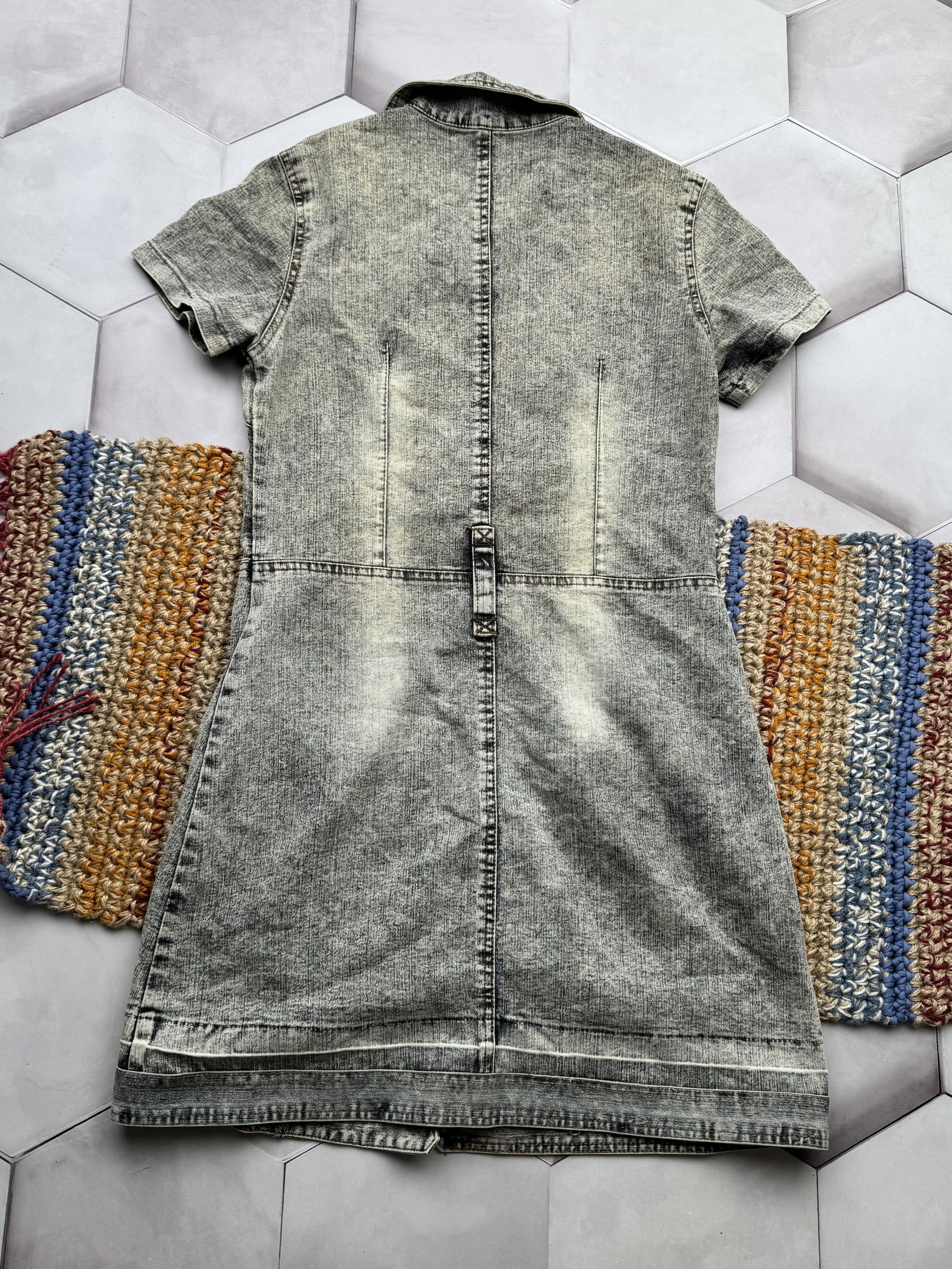 Vintage Vintage Faded Mini Dress (E4) Size M / US 6-8 / IT 42-44 - 10 Thumbnail