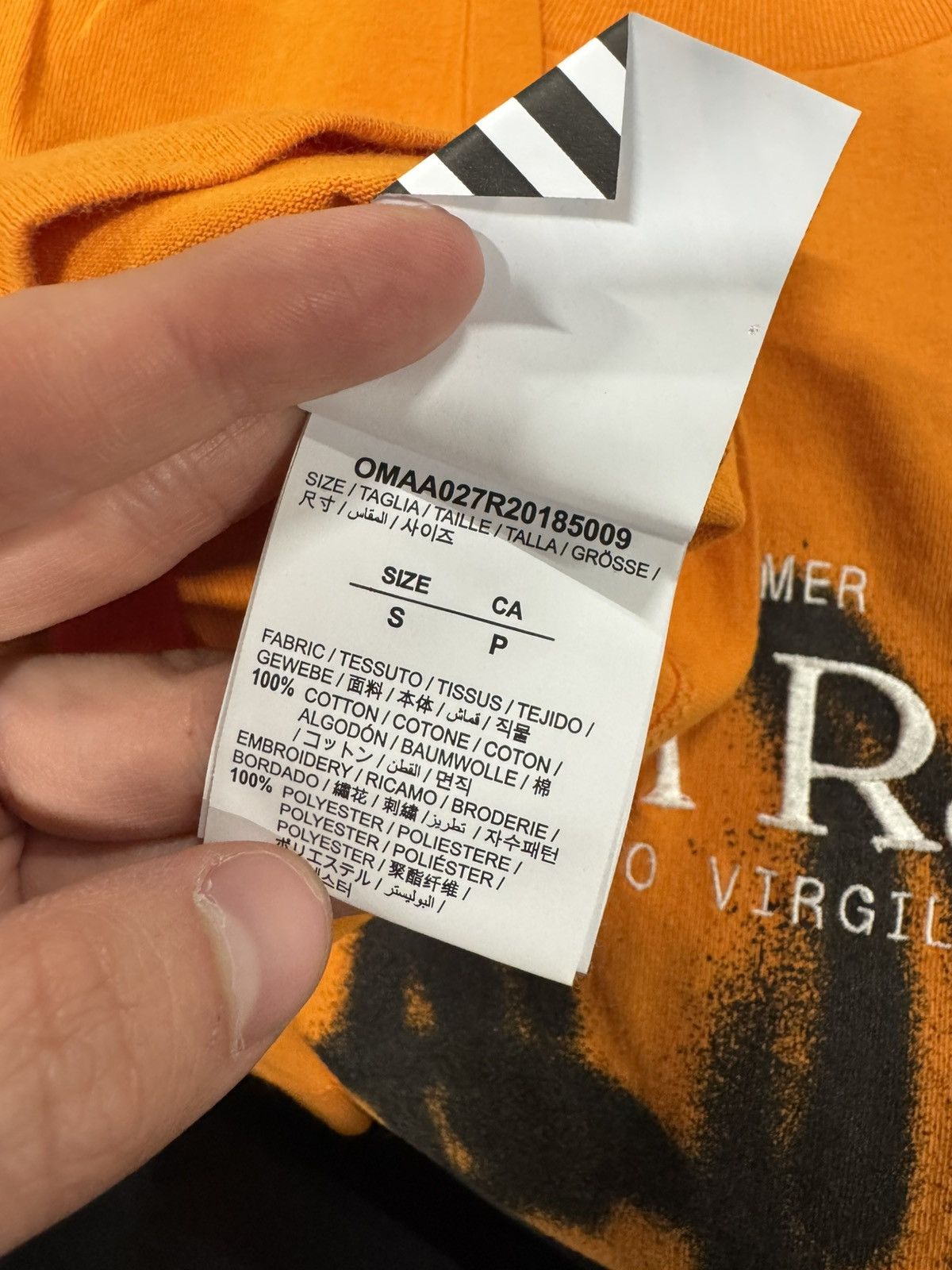 Off-White Off-White Spray Arrow T-Shirt NEW 500$ Size US S / EU 44-46 / 1 - 6 Thumbnail