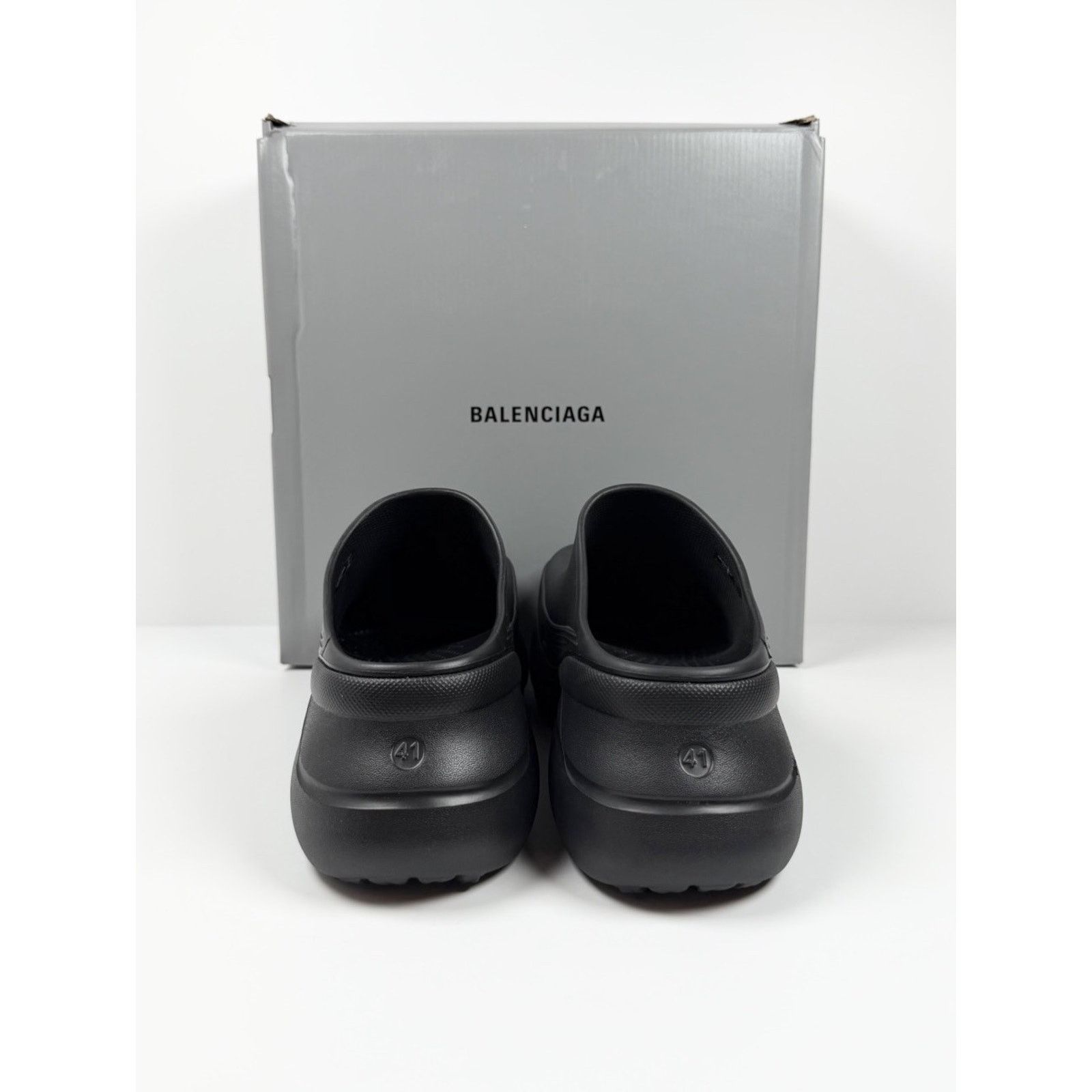 Balenciaga Size 8 - Balenciaga x Crocs Rubber Mules NEW! Size US 8 / EU 41 - 7 Thumbnail