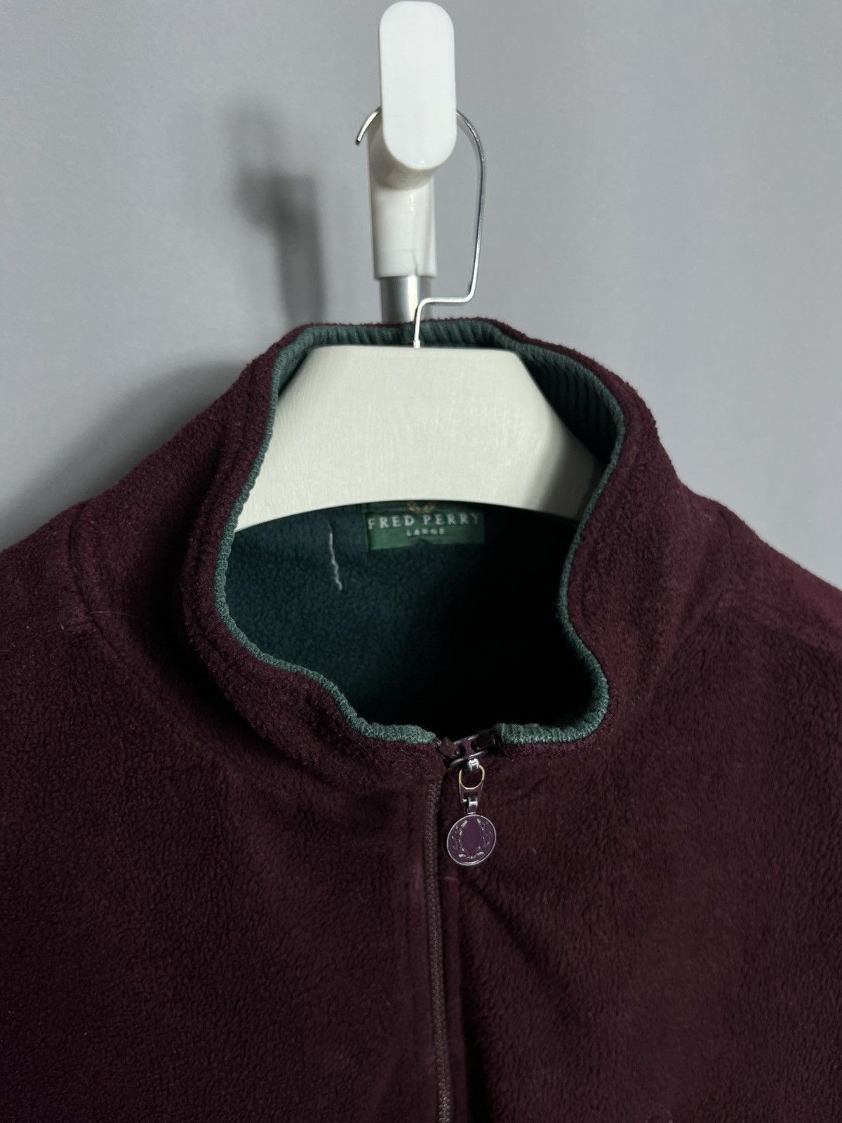 Fred Perry Fred Perry Vintage 80s full zip fleece rare mens long sleeve Size US L / EU 52-54 / 3 - 3 Thumbnail