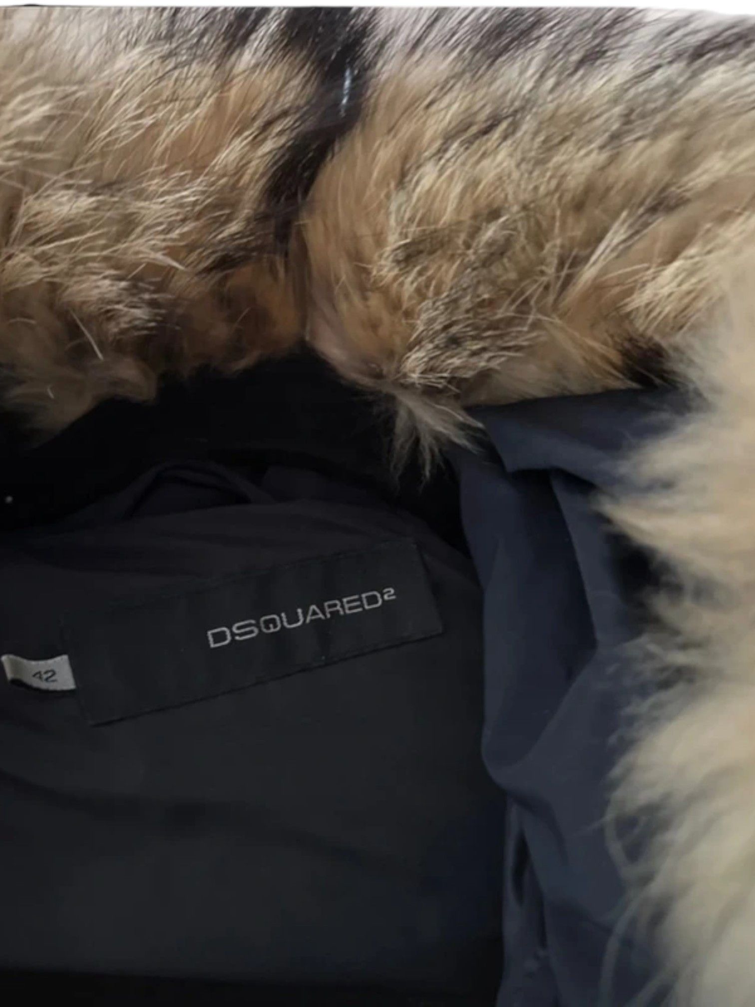 Dsquared2 DSQUARED² “Mother Fluff” Padded Bomber with Fur Trim Size M / US 6-8 / IT 42-44 - 7 Thumbnail