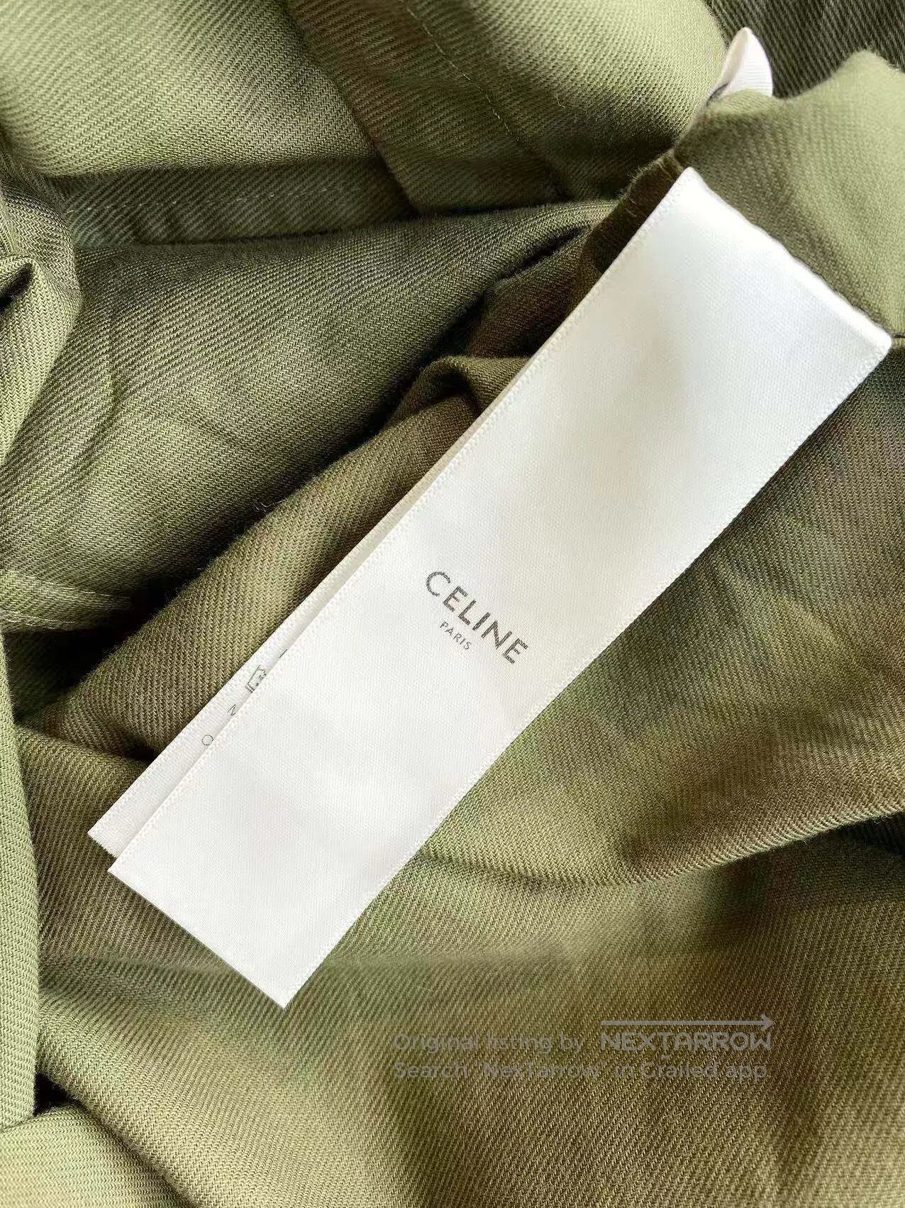 Celine Celine Gold-buckled cargo coat| Size 4XL / US 24-26 - 5 Thumbnail