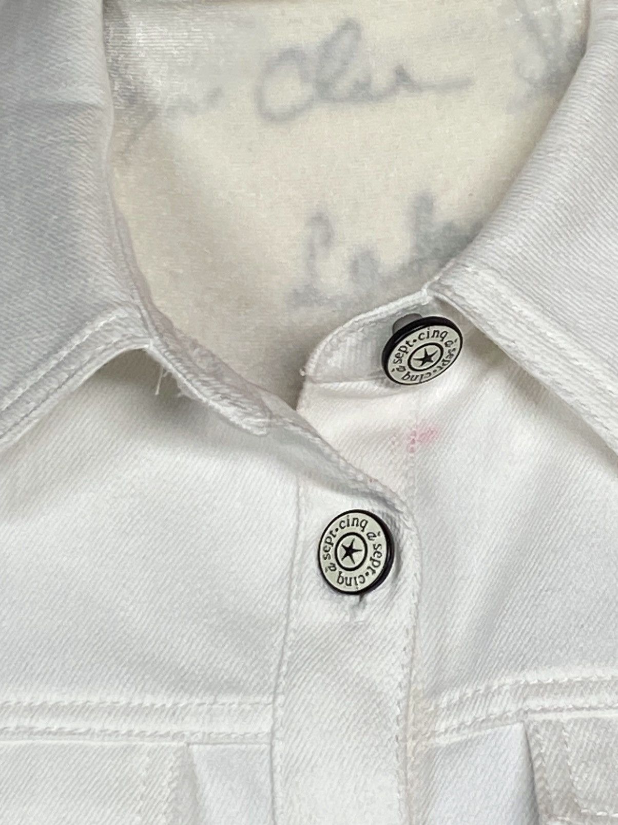 Cinq a Sept Cinq à Sept Moxie Denim Mini Shirtdress size 14 Size XL / US 12-14 / IT 48-50 - 8 Thumbnail