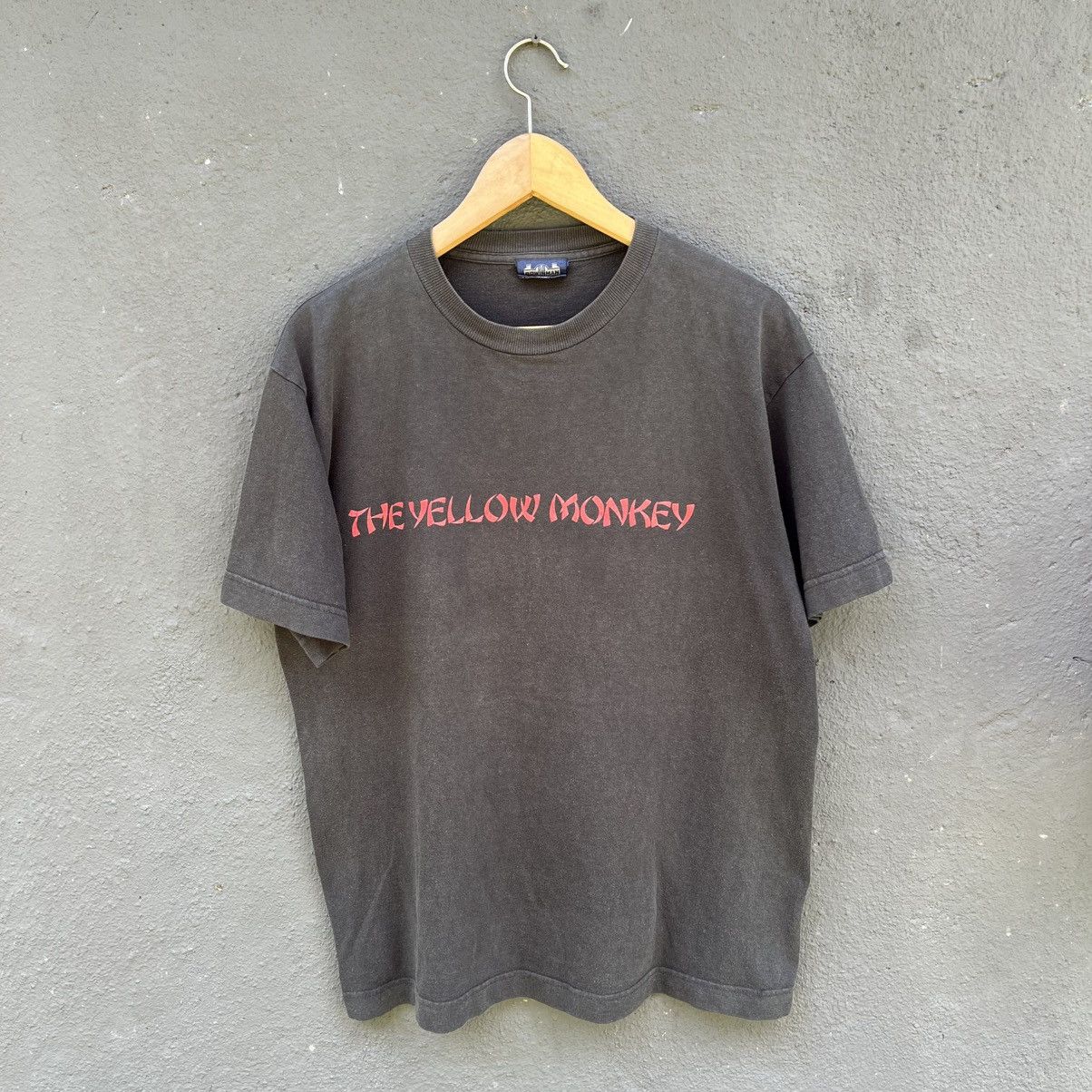 Band Tees 90s The Yellow Monkey Punch Drunkard Tour ERD Grunge Tee Size US L / EU 52-54 / 3 - 4 Thumbnail