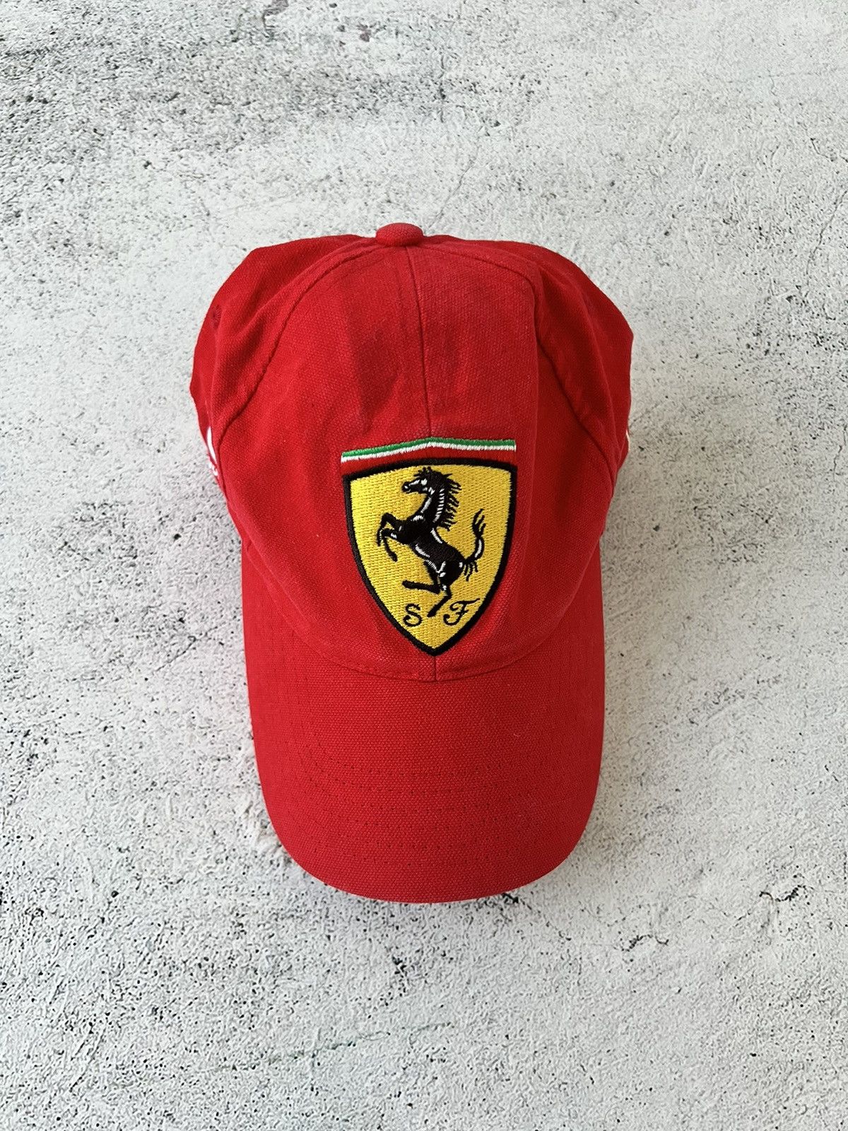 Vintage Ferrari Vintage Racing 00s Cap Size ONE SIZE - 8 Thumbnail