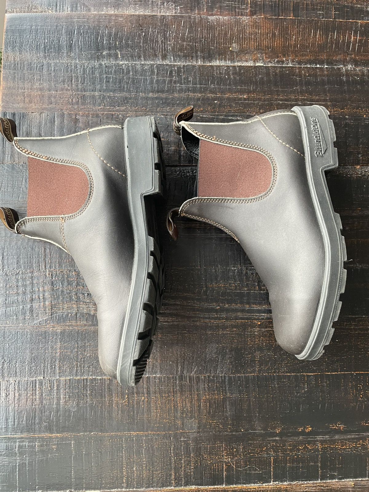 Blundstone #500 Chelsea Boots - Stout Brown Size US 9.5 / EU 42-43 - 8 Thumbnail
