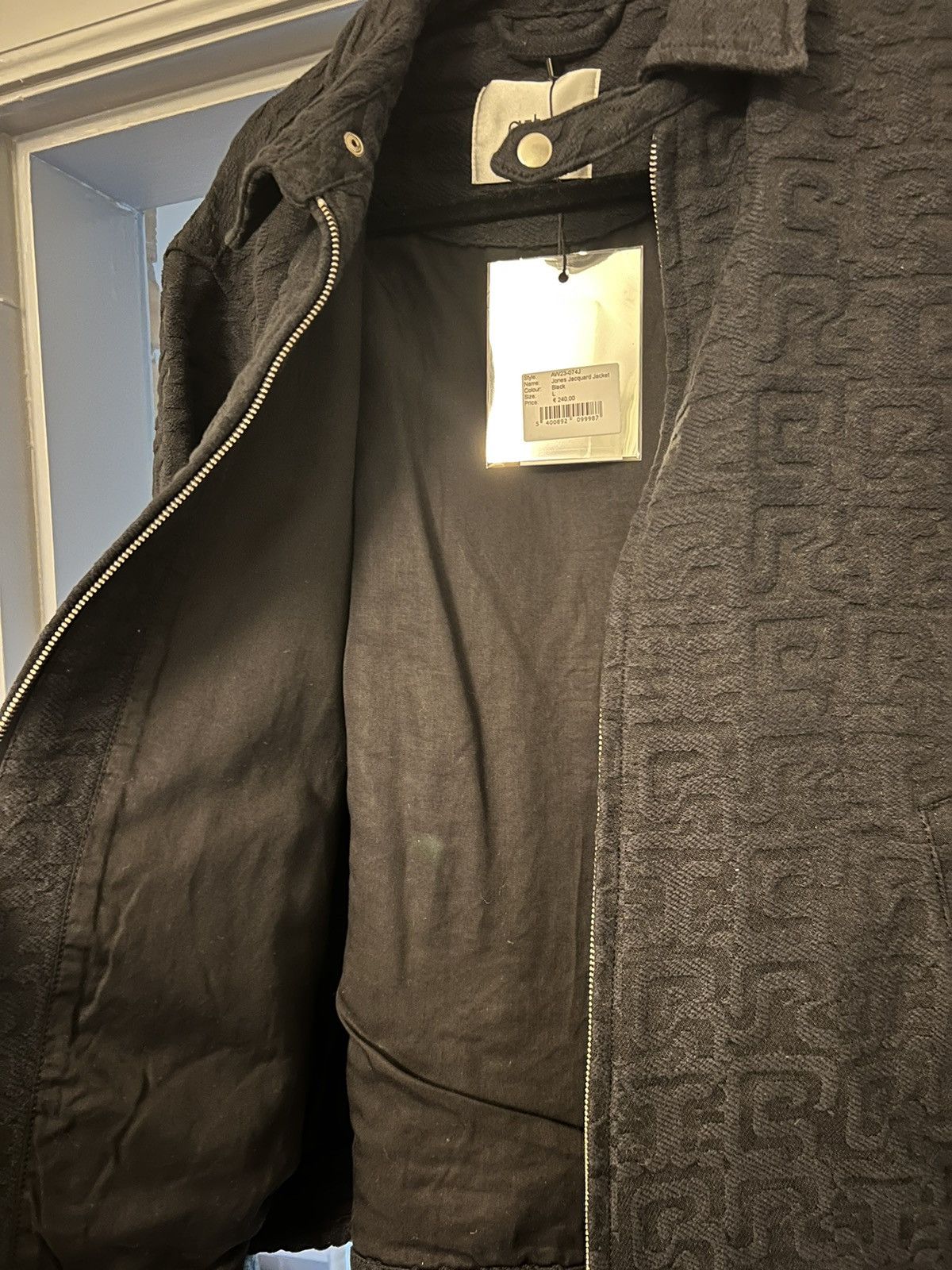 Arte Antwerp Arte Antwerp Jones Jacquard Jacket Black Size US L / EU 52-54 / 3 - 2 Thumbnail