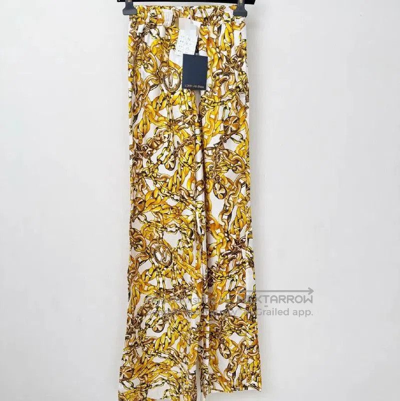 Louis Vuitton Louis Vuitton Yellow Casual Pants . Size 23" - 1 Thumbnail