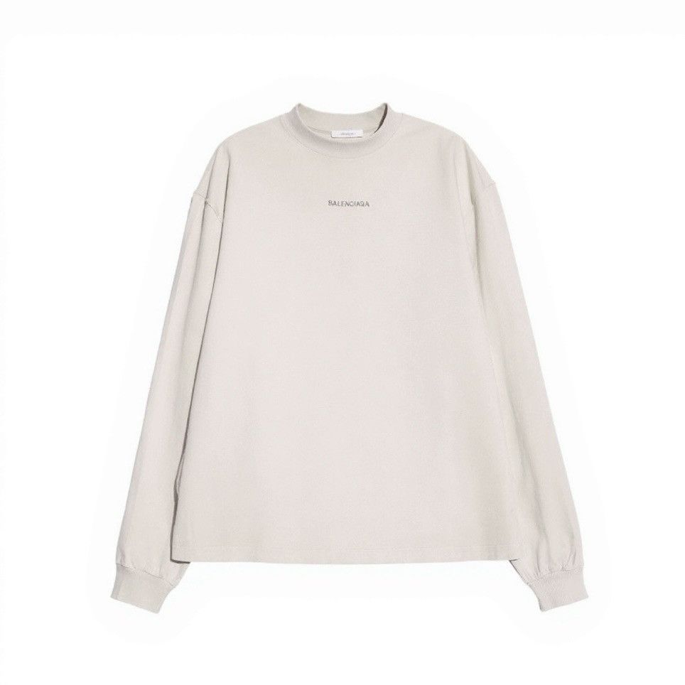 Balenciaga Authentic Brand New Unisex Balenciaga Logo Print Sweatshirt Size US M / EU 48-50 / 2 - 1 Thumbnail